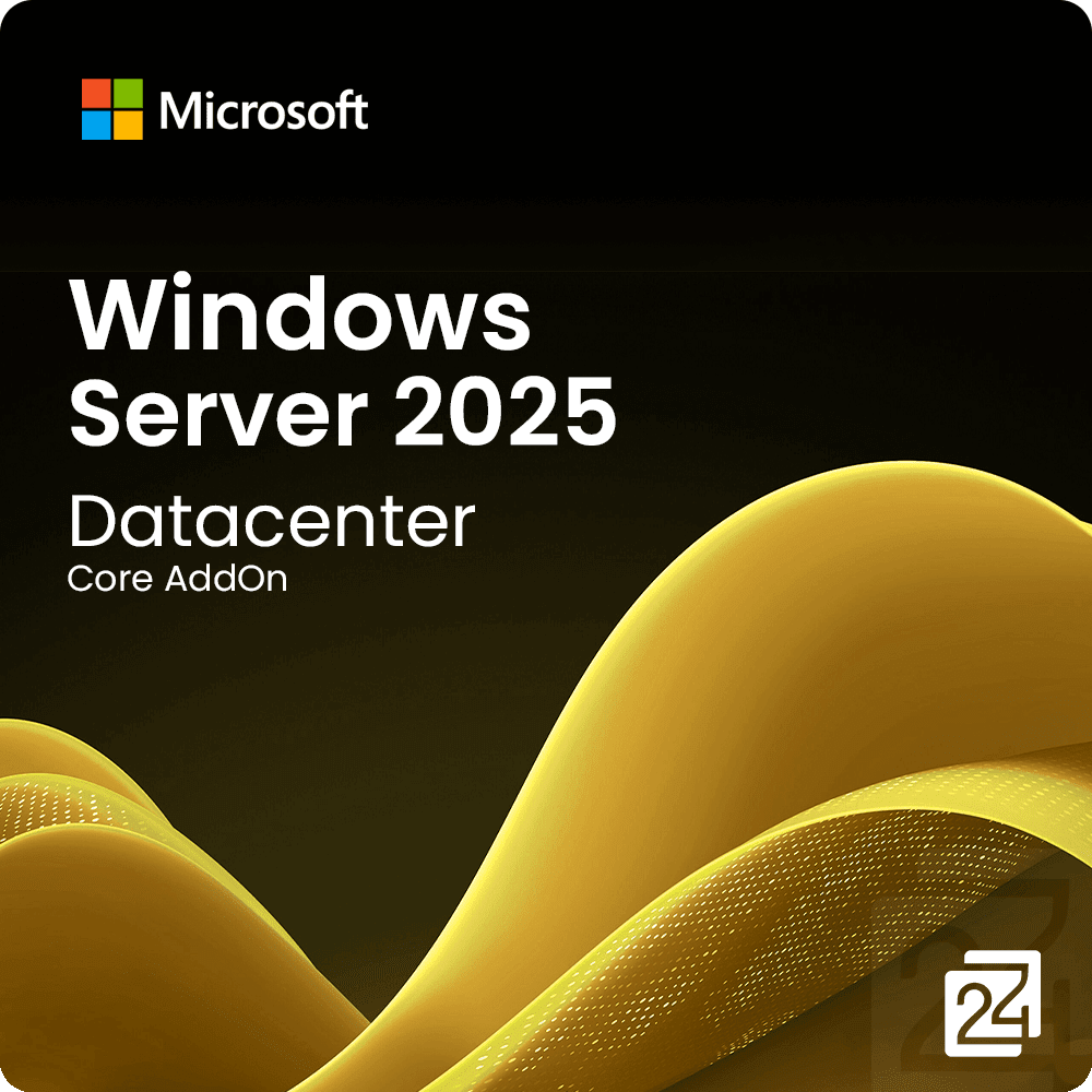 Microsoft Windows Server 2025 Datacenter Core AddOn 2 Core