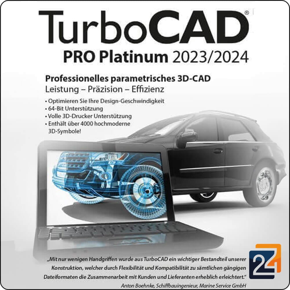 TurboCAD PRO Platinum 2023/2024 TC82765-ESD