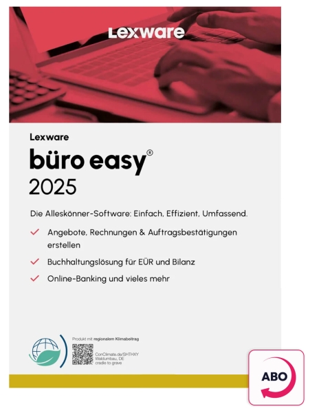 Lexware büro easy 2025 ABO