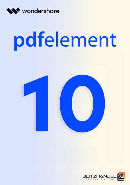 Wondershare PDF element 10 Pro Win/MAC