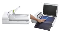 Ricoh (Fujitsu) SP-1425 Dokumentenscanner inkl. Flachbetteinheit