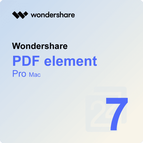 Wondershare PDF Element 7 Pro MAC