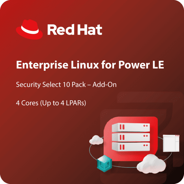 Red Hat Enterprise Linux for IBM Power, LE, Security Select 10 Pack ...