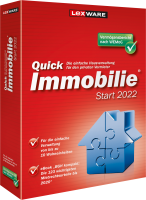 Lexware QuickImmobilie Start 2022, 10 Wohneinheiten, 365 Tage