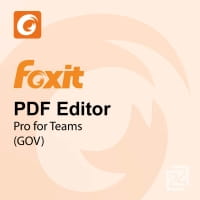 Foxit PDF Editor Pro for Teams (GOV)