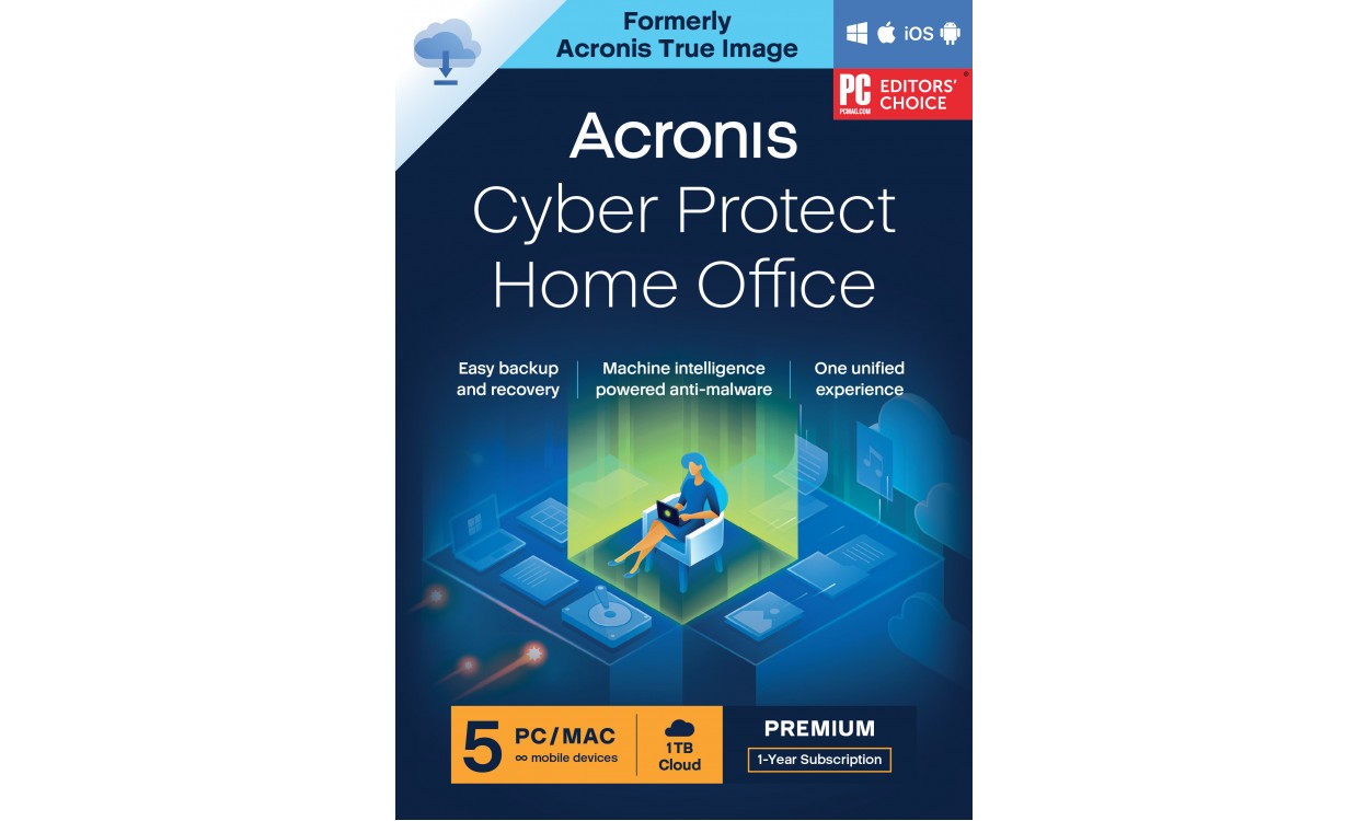 Acronis Cyber Protect Home Office Crack Acronis Cyber Protect Home Office Premium, 1 TB Cloud Storage
