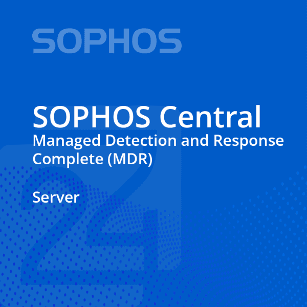 SOPHOS Central Managed Detection and Response (MDR) Complete Server