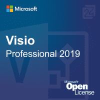 Microsoft Visio 2019 Professional Open License, Multilanguage