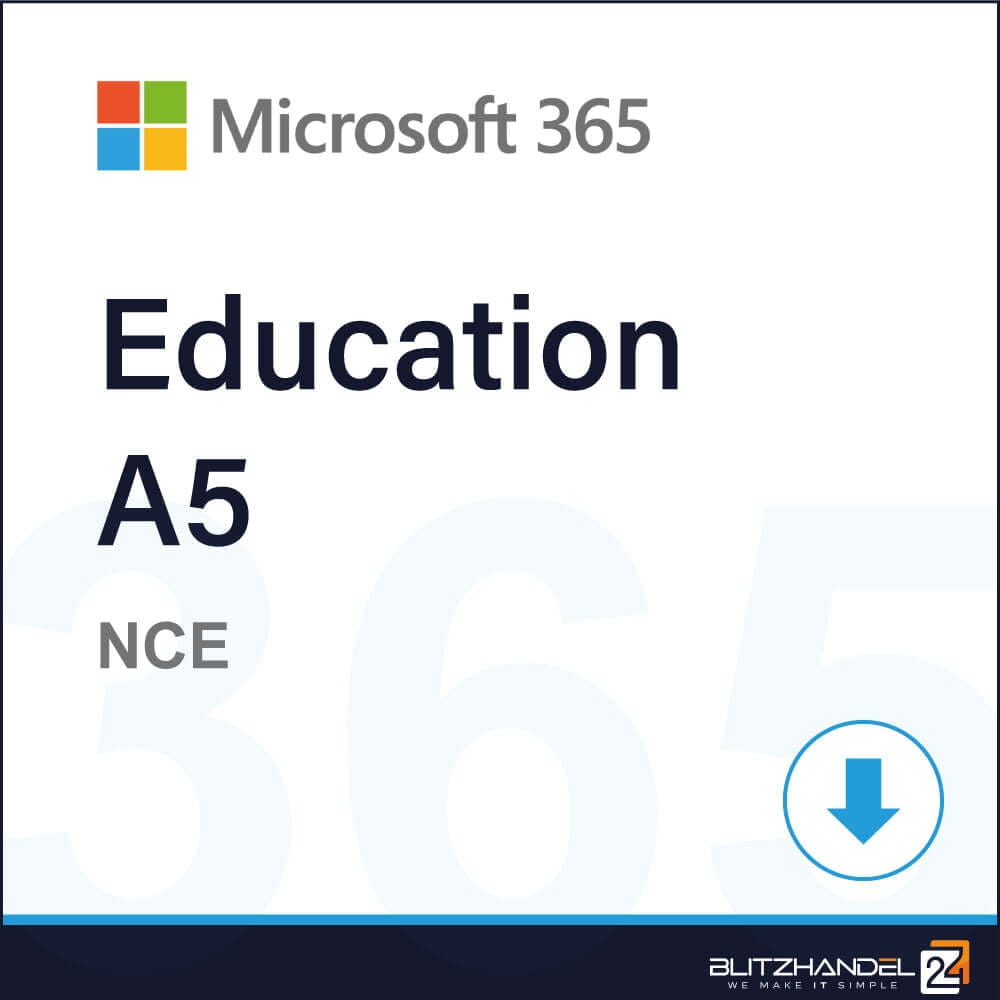 Microsoft Co Microsoft 365 Education A5 (NCE) EDU (Student) CFQ7TTC0LHPJ:0013:P1Y:Y