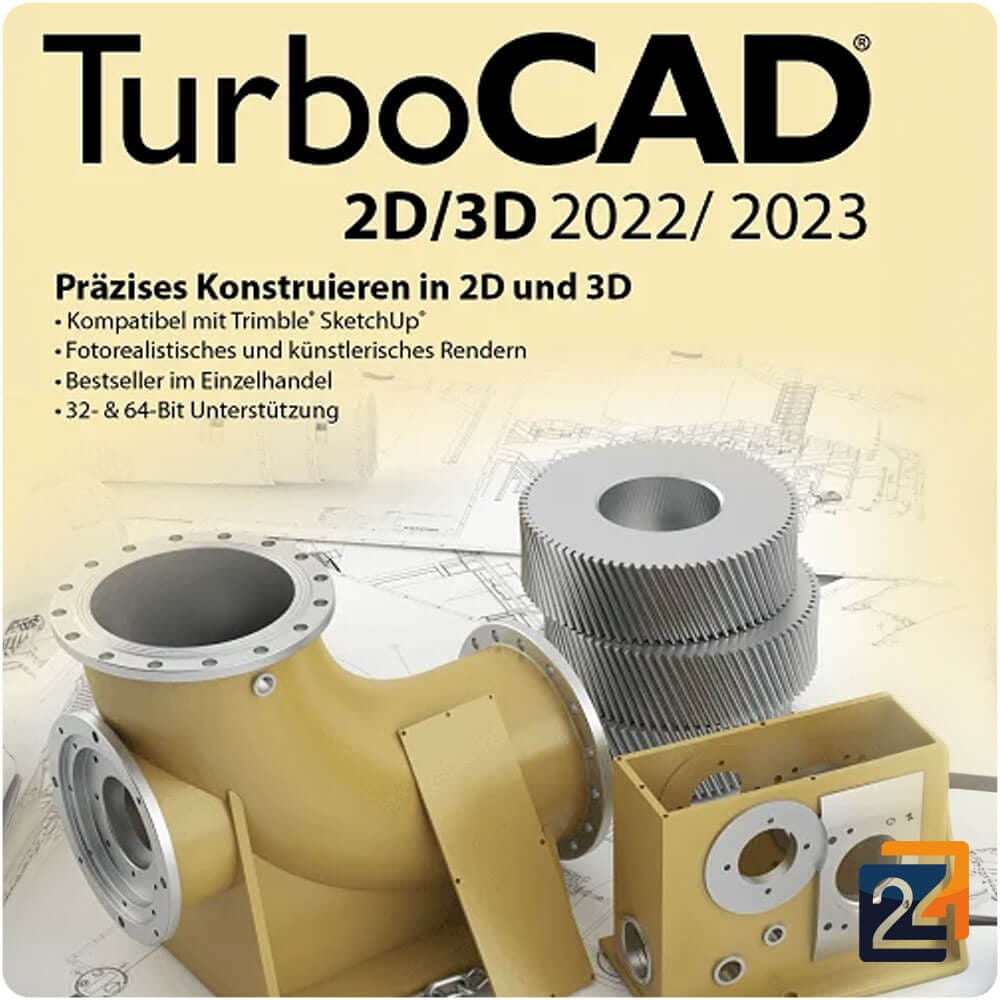 TurboCAD 2D/3D 2022/2023 TC-82732-LIC