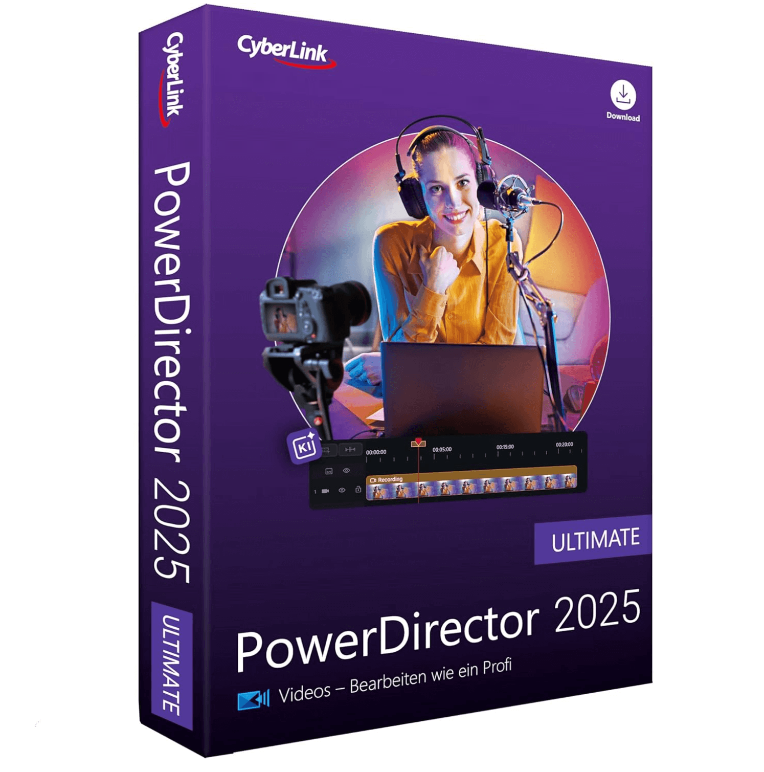 Cyberlink PowerDirector 2025 Ultimate Blitzhandel24 Software and