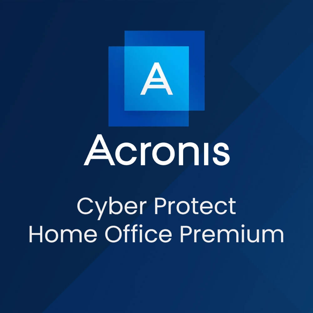 Acronis Cyber Protect Home Office Premium, 1 TB Cloud Storage 3 Dispositivi