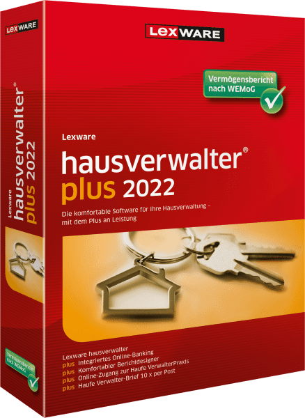 Lexware Hausverwalter Plus 2022, 365 Tage Laufzeit, Download