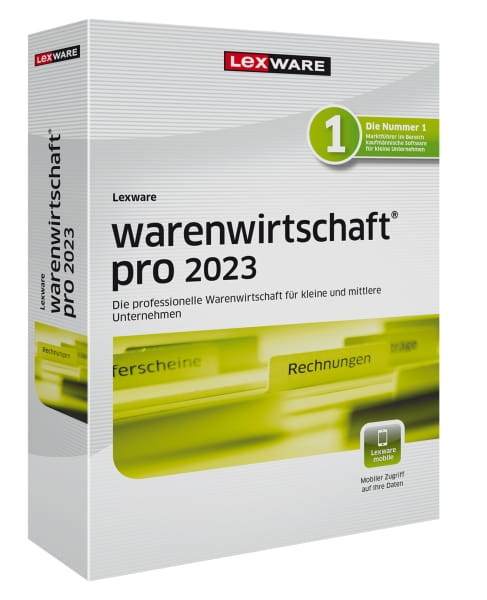 Lexware Warenwirtschaft Pro 2023, 365 Tage Laufzeit, Download