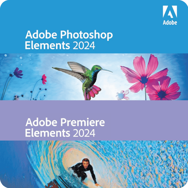Adobe Elements 2024 + Premiere Elements 2024 Win/MAC
