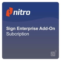 Nitro Sign Enterprise Add-On Subscription ML ESD