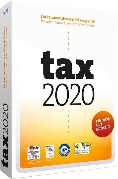 tax 2020, für die Steuererklärung 2019, Download
