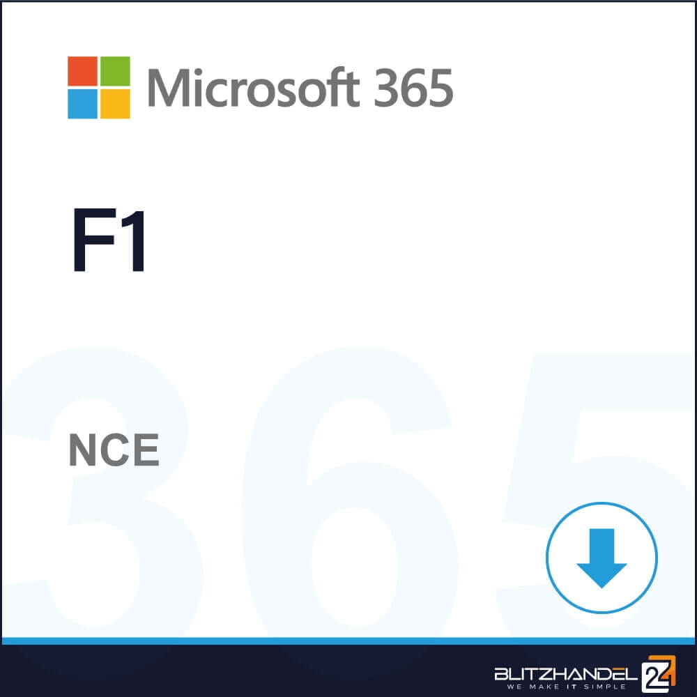 Microsoft Co Microsoft 365 F1 (NCE) CFQ7TTC0MBMD:0002:P1Y:Y