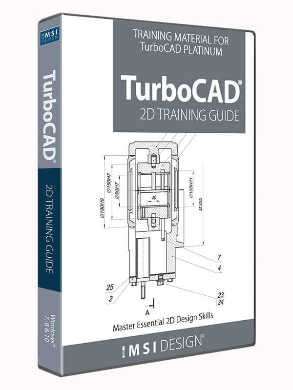 IMSI Design 2D Training Guide for TurboCAD Platinum - Training 00TGPLXX23