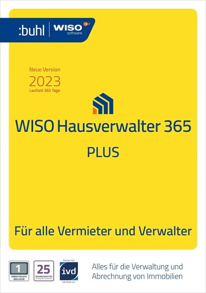 WISO Hausverwalter 365 Plus (Version 2023)